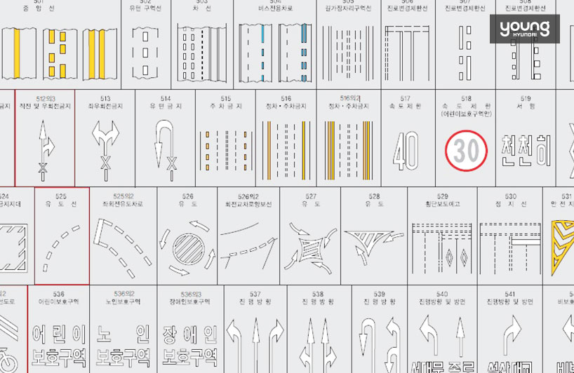 도로 노면 표시, 어디까지 알고 계신가요? | Young Hyundai